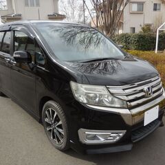 込プライス４０万円 スパーダＺクールスピリット８人(RK5後期) 修復無し １オーナー クルコン 本車検２年受渡し 機関良好の画像