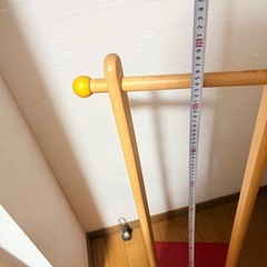 ミキハウス　キッズハンガーラックの画像