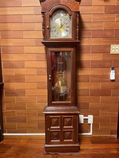 柱時計 (オキ) てだこ浦西の時計《置時計》の中古あげます・譲ります