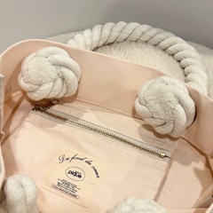 ジェラートピケ Palette トートバッグ ロープバッグの画像