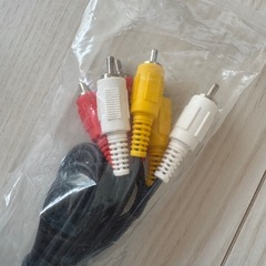 RCAケーブル ジャック付き まとめ売りの画像