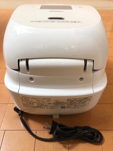 (決まりました)東芝　真空IH◆炊飯器◆炎匠炊き◆炊飯ジャー◆ 銅かまど丸釜 真空ひたし 真空保温◆5.5合 