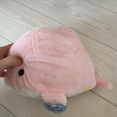 ピンクイルカ ぬいぐるみ 水族館 ふわふわの画像