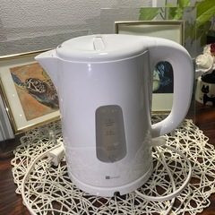 【22年製　ニトリ】電気ケトル・美品の画像