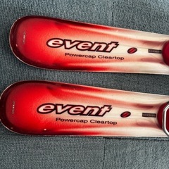 中古ショートスキー板の画像