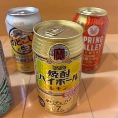 お酒　ビール　酎ハイ　ハイボール　いろいろ6本の画像