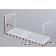 引っ掛けるだけで使えるランドリーラック
の画像