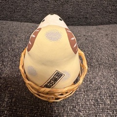 新品！ 会津張り子 かご入りめん羊（野沢民芸）の画像