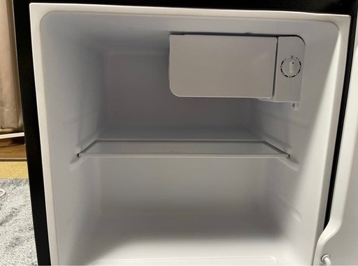 冷蔵庫 2023年製46Lブラック PRC-B051D-B (ニック) 木崎のキッチン家電