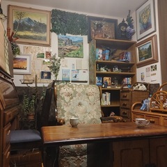 高級巨大本棚の画像