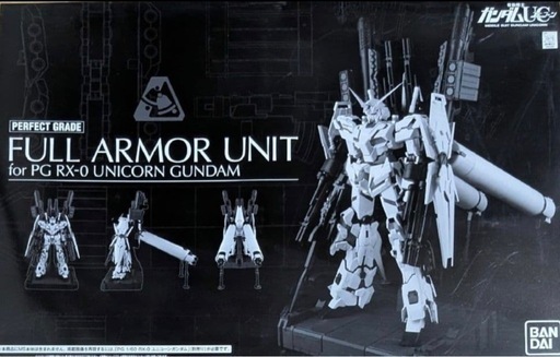 機動戦士ガンダムUC ユニコーンガンダム PG RX-0 1/60とフルアーマー拡張ユニットのセット