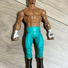 WWE プロレス　エディ・ゲレロ ザ・ロックフィギュアの画像