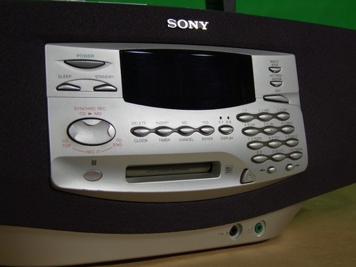 SONY / ZS-M35 （CD・MD ラジカセ）完全動作品 (ジェイエックス東日本