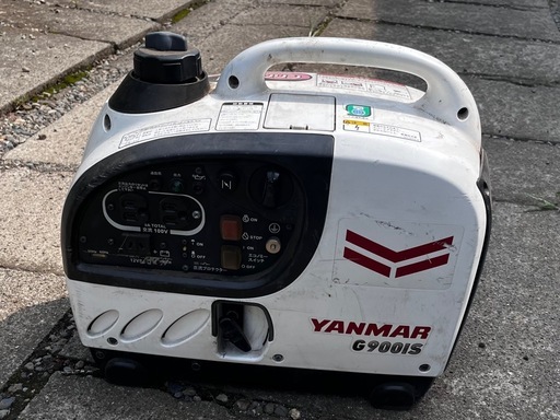 ヤンマー インバーター 発電機 G900is 動作確認済 (oyama) 岡本の生活