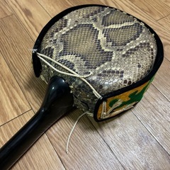 【早い者勝ち】三線・本革・黒木・ジャンク品の画像