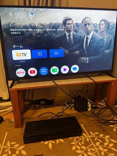 42型TV &DVDプレイヤー&台
