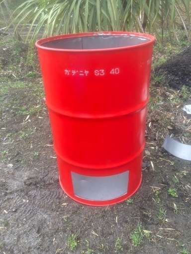 ドラム缶焼却炉