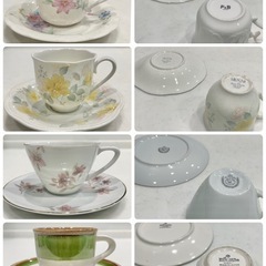 ブランド食器 カップ&ソーサー まとめ売りの画像