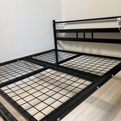 【受け渡し決定】シングルベッド フレームの画像