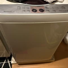 SHARP 5.5kg 洗濯機の画像