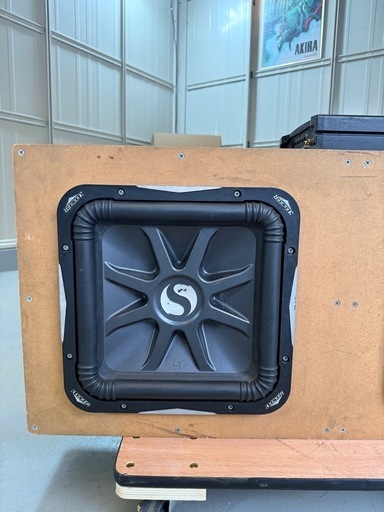 木製ボックス KICKER ウーファー