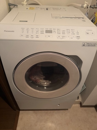 パナソニック　ドラム式洗濯乾燥機　NA-LX113CL W 5年延長保証付き　左開き