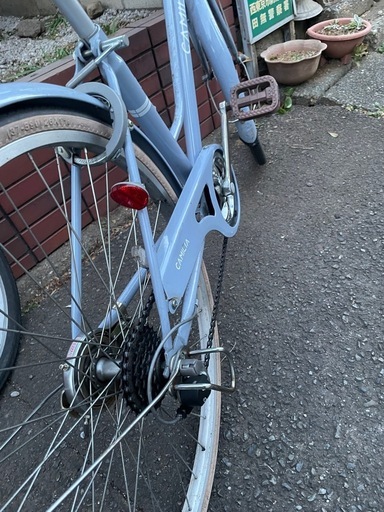 CAMILIA 自転車 26インチ 前カゴ付き きれいな状態 