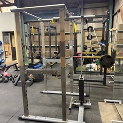 ※3月5日までの価格　スクワットラック ケーブル付きの画像