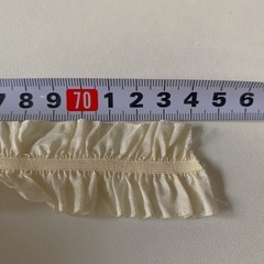 無料【ハンドメイドや手芸に】リボン　4本セット　黒レース　モスグリーン、ベージュ系の画像