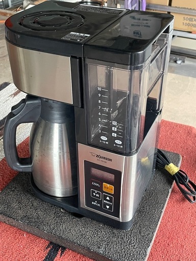 象印　コーヒーメーカー　ec-ys100 中古動作品