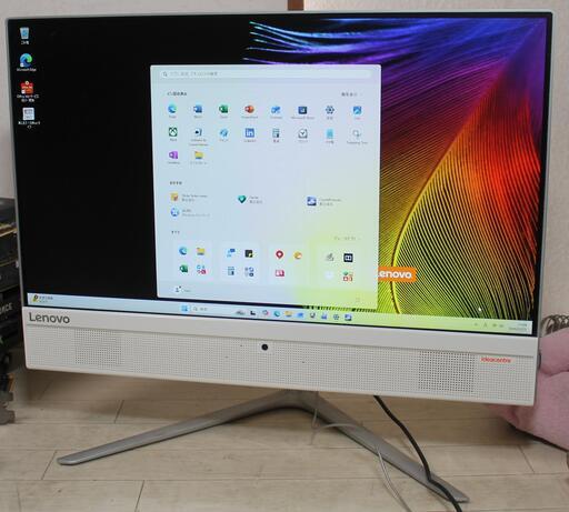 Lenovo ideacentre AIO 510-221SH Celeron G3900T 2.60GHz 4GB 1TB Office2016 Win11  21.5インチ 宮前区