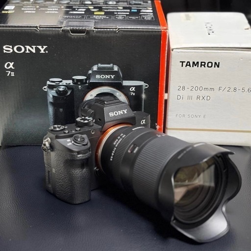 SONY α7II レンズキットTAMRON 28-200mmショット数3759