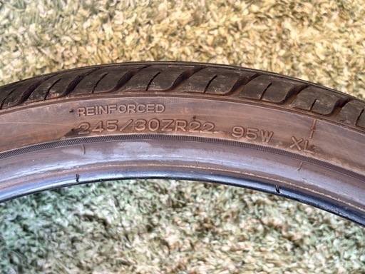 2023年製 NANKANG NS-20 245/30R22 95W XL