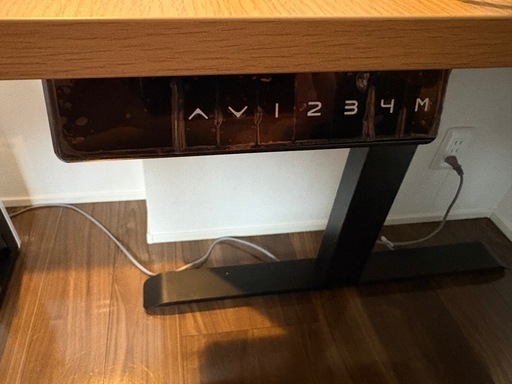 【成約済み】【新品】最終値下げ！山善　電動昇降デスク
