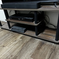 テレビ台　木目調の画像