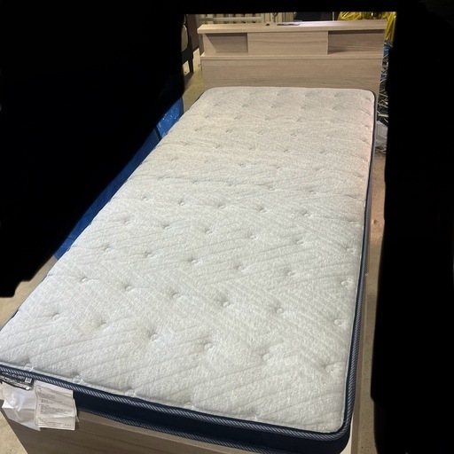 【美品】ニトリ シングルベッド チェストベッド セット コンセント・ライト付