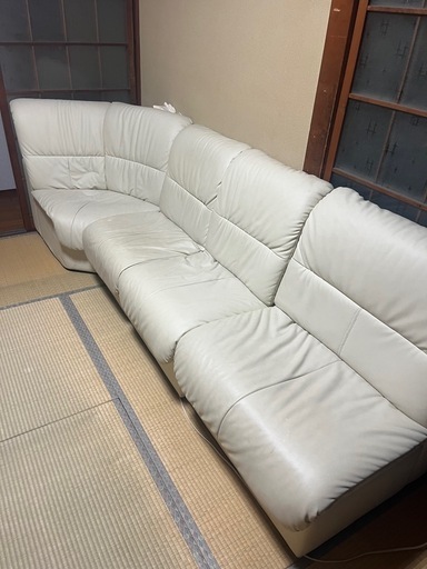 ソファ 白色 大きい 収納付き