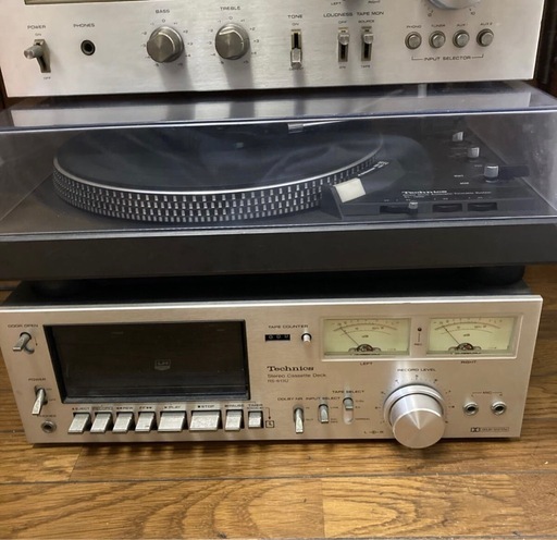 【2/25迄】Tecnics レコードプレーヤー一式 
