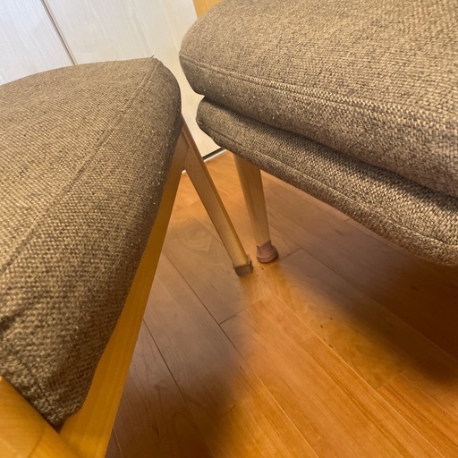 KEYUKA ケユカ　リクライニングチェア　　オットマン付き ☆KEYUCA ケユカ Tornio トルニオシリーズ リクライニングソファ
