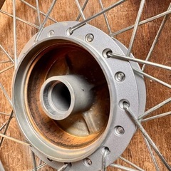 スーパーカブ　AA04 前後ホイール　14インチの画像