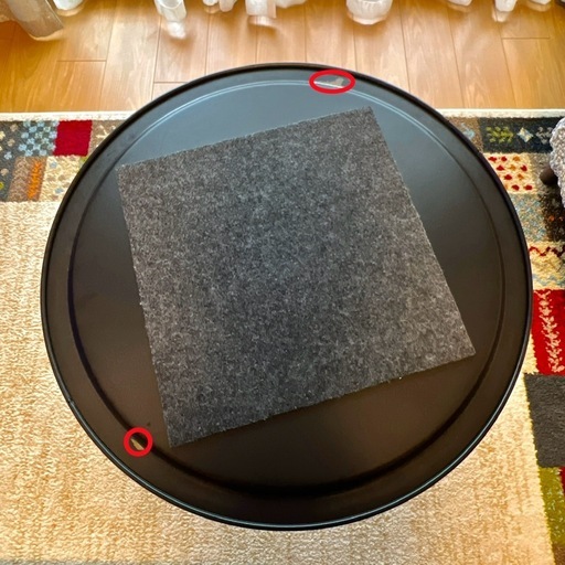 引き取り限定】IKEA GUALÖV グアローヴ 収納付きリビングテーブル 生産
