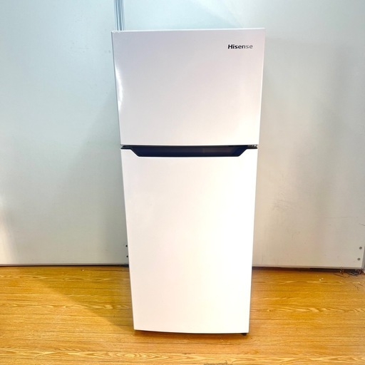Hisence冷蔵庫120L 2022年製*棚割れあり
