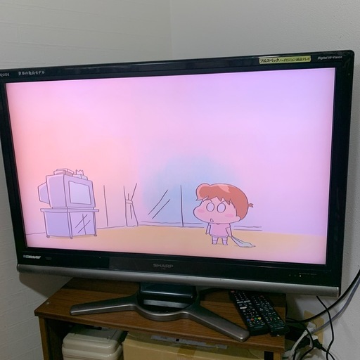 SHARP シャープ 液晶テレビ 42インチ リモコン付き 徳島 (おかか) 阿波