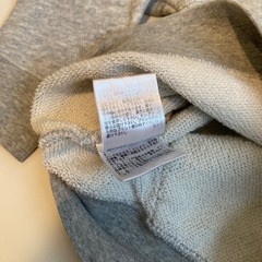 プティマイン　カーディガン　110 グレーの画像