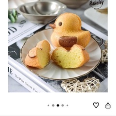 マドレーヌ型 新品 チョコレート型マフィン型 ゼリー型 プリン型 4個セット ケーキ型の画像