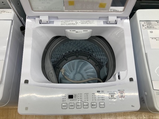 【トレファク イオンモール常滑店】全自動洗濯機 ニトリ　NT60L1WH 2024年製をご紹介！