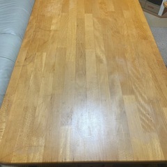 ダイニングテーブル テーブル 4人掛け 椅子2個付き 木製の画像