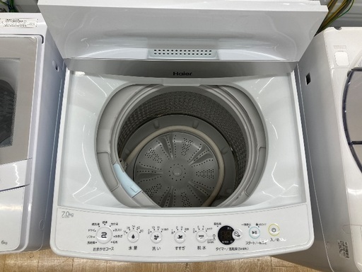 【トレファク イオンモール常滑店】全自動洗濯機 Haier JW-E70CE 2020年製をご紹介！