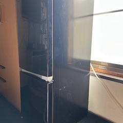 説明文最後まで参考お願い致します‼️2ドア冷蔵庫･黒色の画像