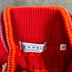 CAPRI カプリ　メンズ　ニット　Mの画像